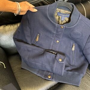 Louis Vuitton Dark Blue Bomber Jacket